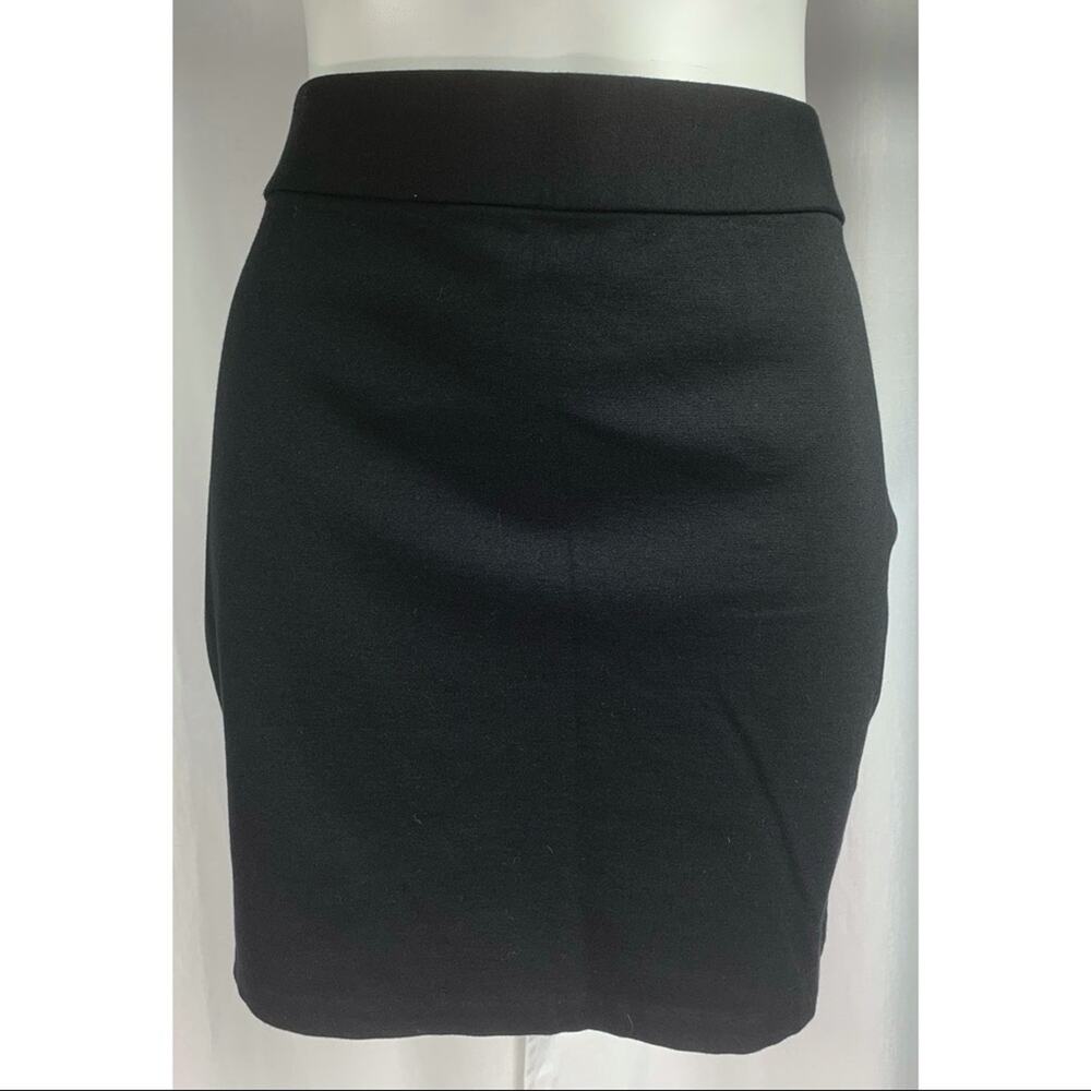 INC International Concepts Skirt Black Pencil Mini